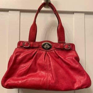 Pink Coach Shoulder Bag